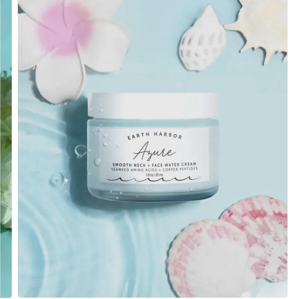 NIB Earth Harbor Azure Regenerative Neck Creme 2.0 oz - Picture 1 of 4